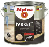Купить Alpina PARKETTLACK GLANZEND лак для паркета 2.5 л