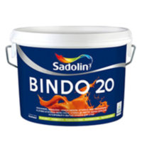 Купить SADOLIN BINDO 20 водоэмульсионная краска Садолин Биндо 20 (полуматовая) 10л
