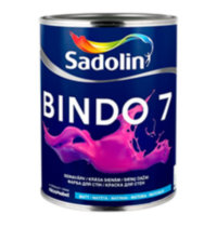 Купить SADOLIN BINDO 7 водоэмульсионная краска Садолин Биндо 7 (матовая) 2,5л
