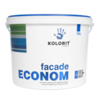 Купить KOLORIT Facade Econom латексная краска на акрилатной основе 4,5л