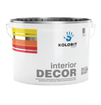 Купить KOLORIT Interior DECOR «Колорит Декор» структурное покрытие 10л