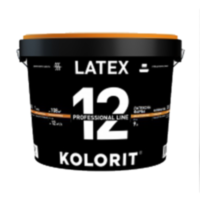 Купить Kolorit Latex 12 краска для сухих и влажных помещений 9л