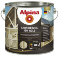 Купить Alpina Grundierung fur Holz грунтовка для дерева 10л