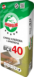Купить ANSERGLOB BCX 40 клей для утеплителя 25кг