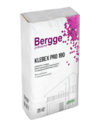 Купить Bergge Klebex PRO 190 Клей для утеплителя 25кг