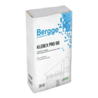 Купить Bergge Klebex PRO 90 Клей для армировки и приклейки утеплителя 25кг