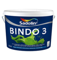 Купить SADOLIN BINDO 3 водоэмульсионная краска Биндо 3 (матовая) 5л