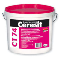 Купить Ceresit CT 74 силиконовая штукатурка «камешковая» 25кг