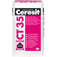 Купить Ceresit СТ 35 штукатурка декоративная «короед» 25кг