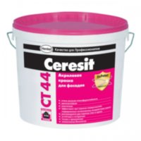 Купить Ceresit СТ 44 акриловая краска супер 10л