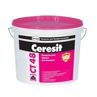 Купить Ceresit СТ 48 силиконовая краска 10л