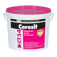 Купить Ceresit СТ 54 силикатная краска 10л