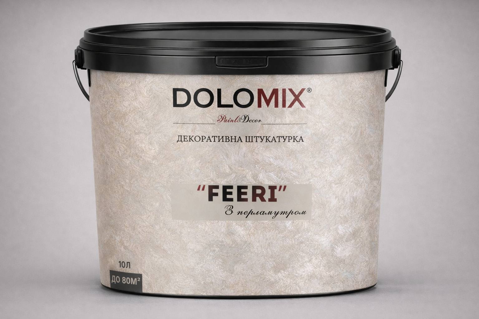Купить Декоративна штукатурка Dolomix FEERI з перламутром 10 л