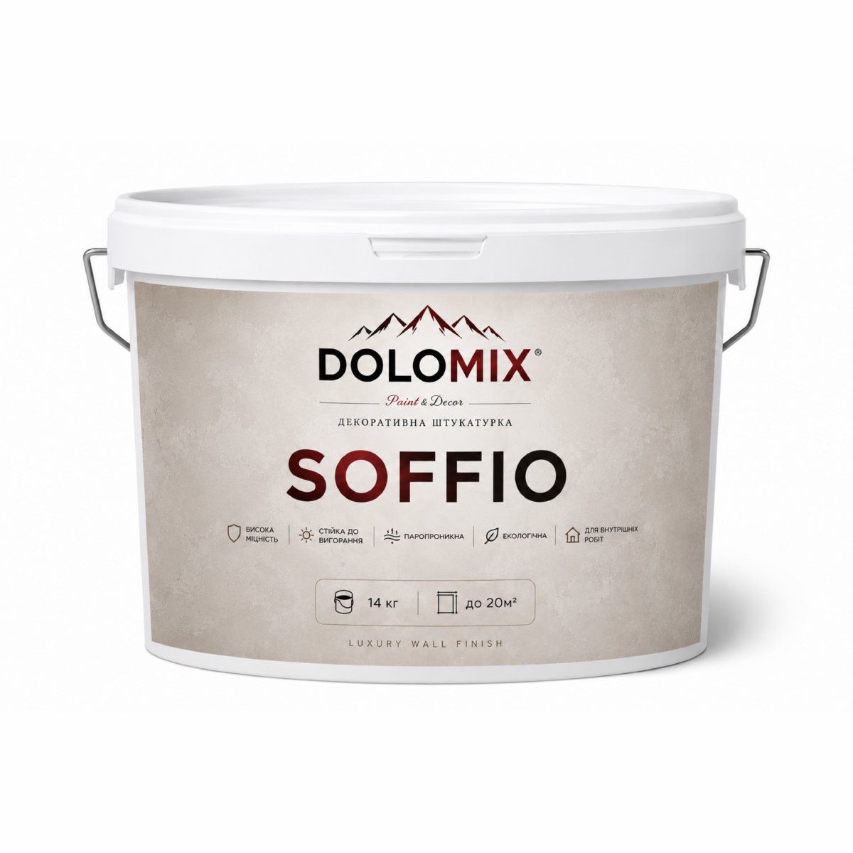 Купити Декоративна штукатурка Dolomix SOFFIO