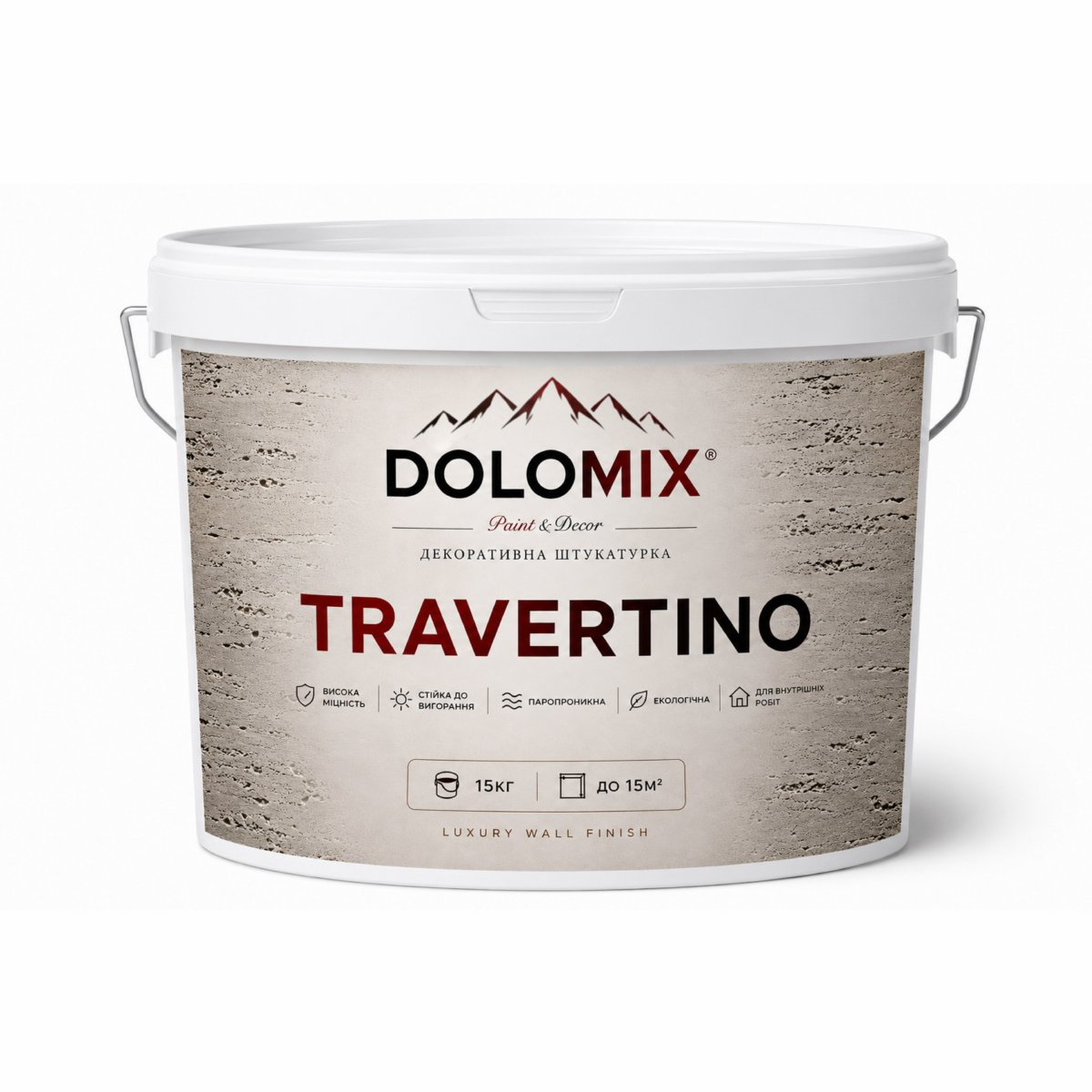 Купити Декоративна штукатурка Dolomix TRAVERTINO