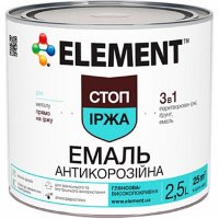 Купить Element 3 в 1 антикоррозийная эмаль 2 л