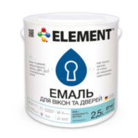Купить ELEMENT акриловая эмаль для окон и дверей 2,5 кг