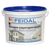 Купить Feidal Fassad Relief Beschichtung универсальная рельефная краска с кварцевой крошкой 10л