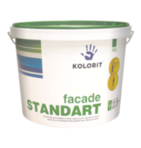 Купить KOLORIT Facade Standart латексная краска на акрилатной основе 4,5л