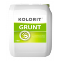 Купить Kolorit Grunt укрепляющий грунт глубокого проникновения 10л