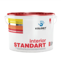 Купить KOLORIT Interior STANDART «Колорит Стандарт» латексная краска 4,5л