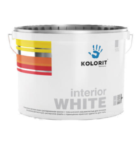 Купить KOLORIT Interior WHITE «Колорит Белая» водно-дисперсионная краска 10л