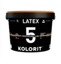 Купить Kolorit Latex 5 краска для внутренних работ 9л