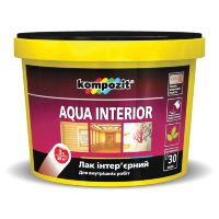 Купить Kompozit Aqua Interior интерьерный лак 10л