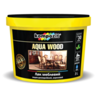 Купить Kompozit Aqua Wood лак мебельный 3л