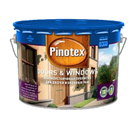 Купить PINOTEX DOORS & WINDOWS (Пинотекс Дорз энд Виндоуз) 10л