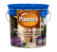 Купить PINOTEX DOORS & WINDOWS (Пинотекс Дорз энд Виндоуз) 3л