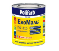 Купить Polifarb ПФ-115 "ЭКОМАЛЬ" алкидная эмаль 2,7кг