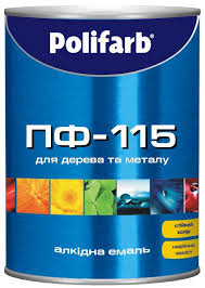 Купить POLIFARB ПФ-115 Эмаль алкидная 2,7л