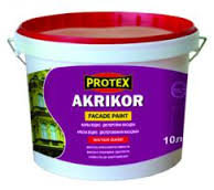 Купить Protex AKRIKOR водно-дисперсионная фасадная краска 10л