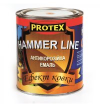 Купить Protex эмаль Hammer Line 0,7л
