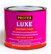Купить Protex Luxe эмаль акриловая органическирастворимая фасадная 10кг