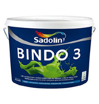 Купить Sadolin BINDO 3 Prof Водно-дисперсионная краска Биндо 3 Проф (матовая) 20л
