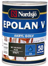 Купить Sadolin EPOLAN V AKRYL краска для пола (полуглянец) 10л