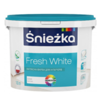 Купить Sniezka Fresh White латексная интерьерная краска 14кг