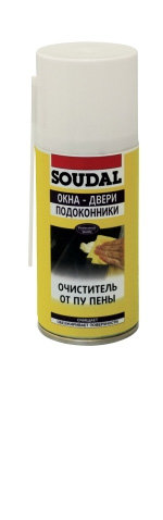 Купить Soudal очиститель полиуретановой монтажной пены 150мл