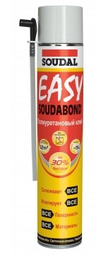 Купить Soudal Soudabond Easy полиуретановый клей в аэрозоле 750 мл