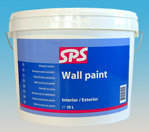 Купить SPS Wall Paint Interior Exterior акриловая краска 10л