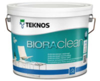 Купить Teknos Biora Clean матовая, водоразбавляемая акрилатная краска 9 л