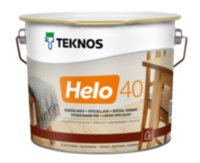 Купить Teknos Helo 40 полуглянцевый, уретано-алкидный лак 9л