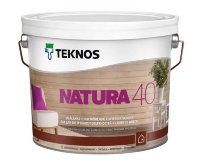 Купить Teknos Natura 40 водоразбавляемый акриловый лак 9л