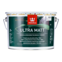 Купить TIKKURILA Ultra Matt краска для древесины Тиккурила Ультра (полумат) 9л