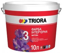 Купить TRIORA 3 Интерьерная стойкая к мытью краска (матовая) 10л