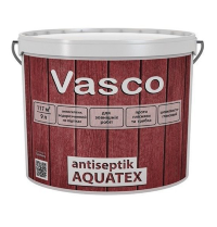 Купить Vasco antiseptik AQUATEX антисептик для древесины для наружных работ 9л