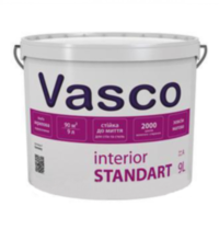 Купить Vasco Interior Standart акриловая краска для интерьеров 9л