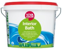 Купить VIVACOLOR Interior Bath Влагостойкая краска для стен 9л